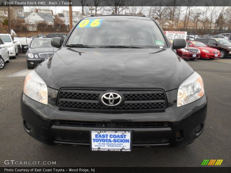 Black / Taupe 2006 Toyota RAV4 4WD