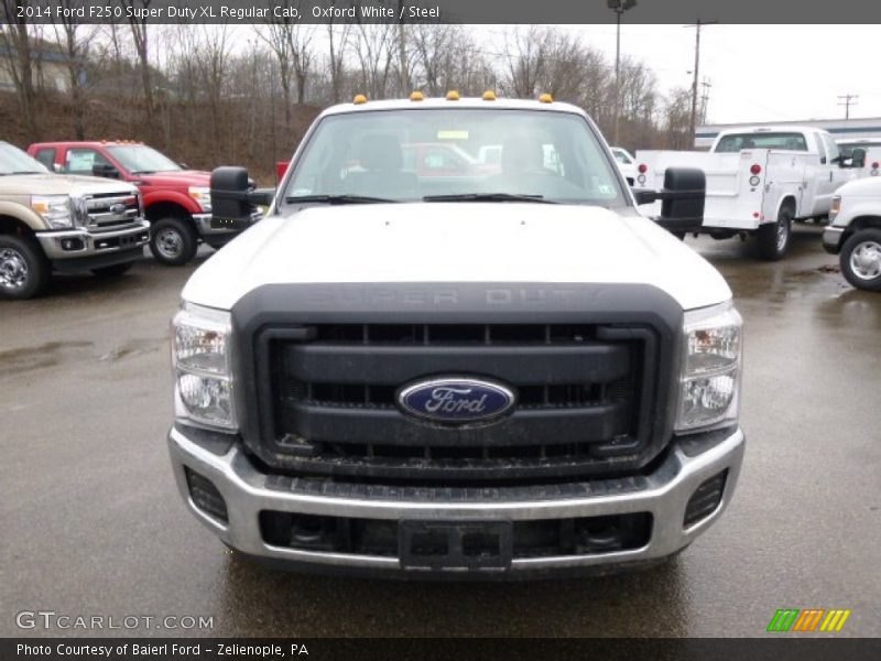 Oxford White / Steel 2014 Ford F250 Super Duty XL Regular Cab