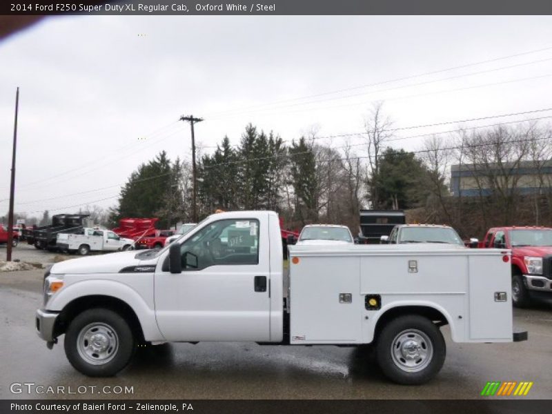 Oxford White / Steel 2014 Ford F250 Super Duty XL Regular Cab