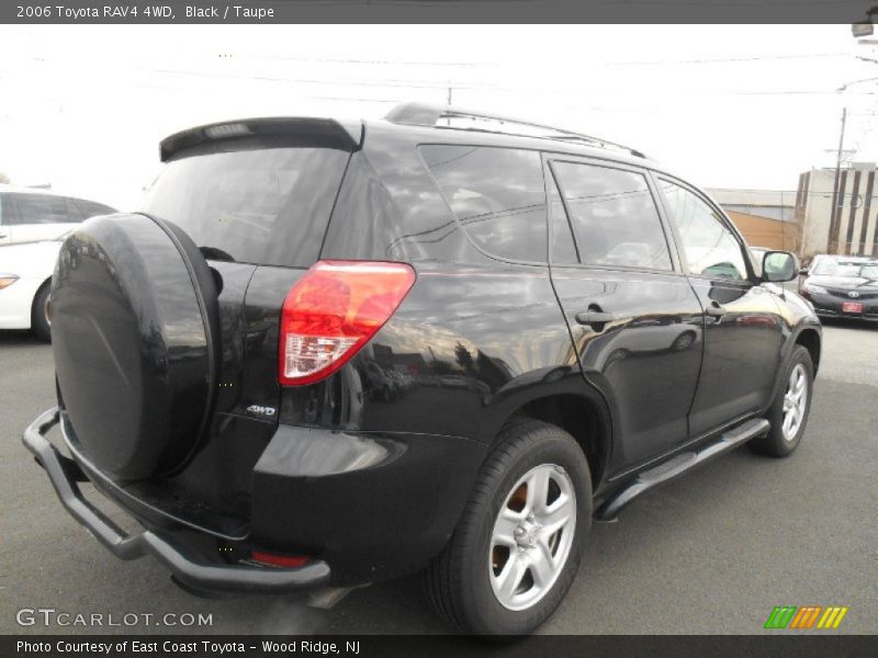 Black / Taupe 2006 Toyota RAV4 4WD