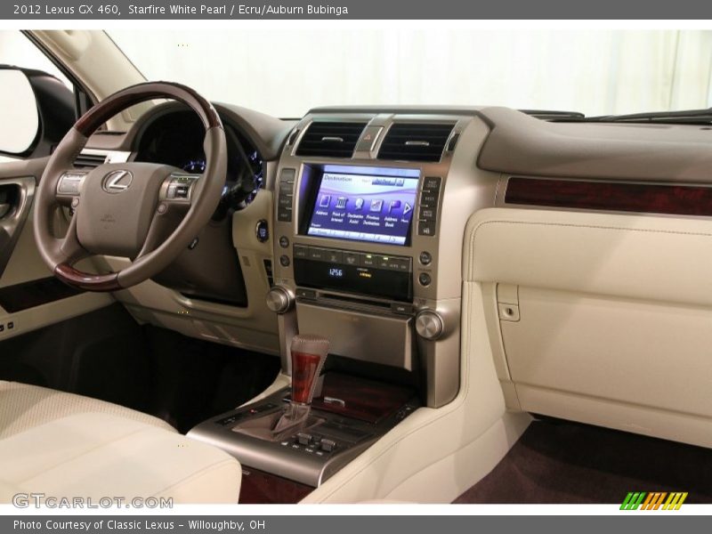 Starfire White Pearl / Ecru/Auburn Bubinga 2012 Lexus GX 460