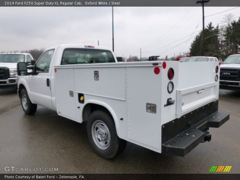 Oxford White / Steel 2014 Ford F250 Super Duty XL Regular Cab