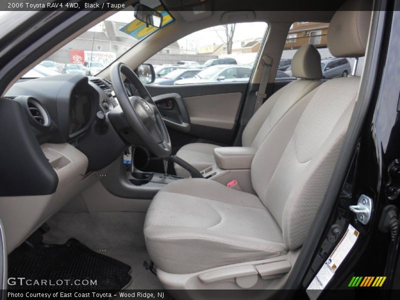 Black / Taupe 2006 Toyota RAV4 4WD