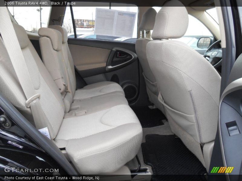 Black / Taupe 2006 Toyota RAV4 4WD