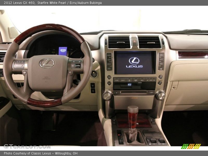 Starfire White Pearl / Ecru/Auburn Bubinga 2012 Lexus GX 460