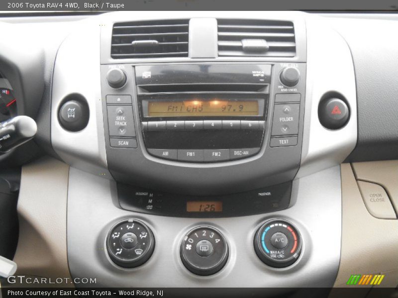 Black / Taupe 2006 Toyota RAV4 4WD