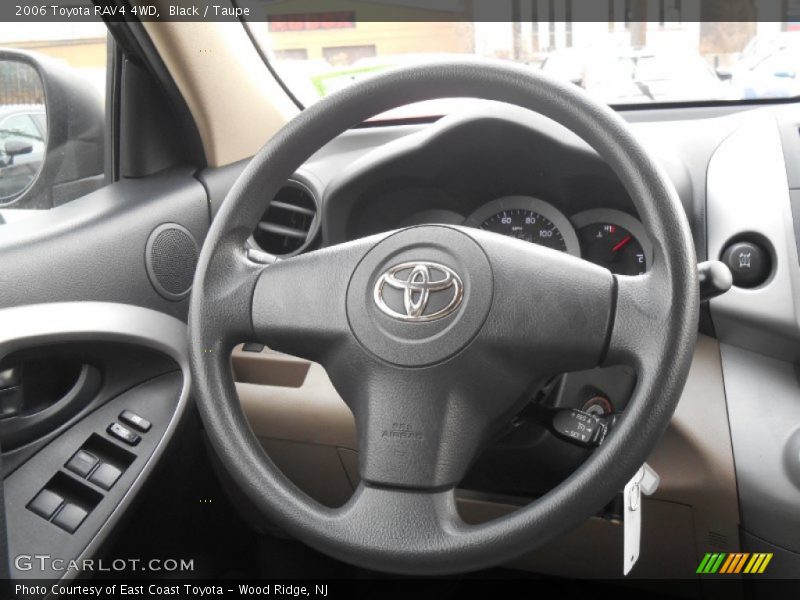 Black / Taupe 2006 Toyota RAV4 4WD