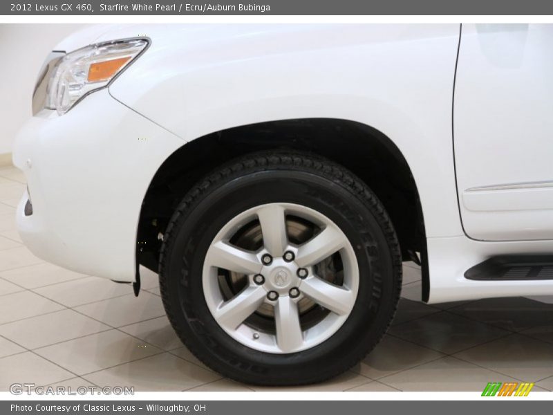 Starfire White Pearl / Ecru/Auburn Bubinga 2012 Lexus GX 460