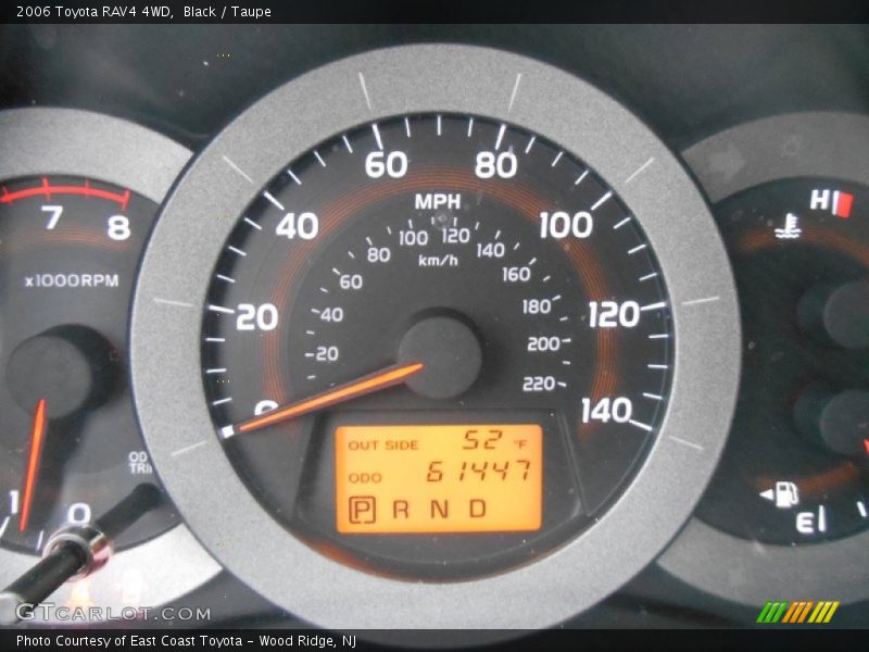 Black / Taupe 2006 Toyota RAV4 4WD
