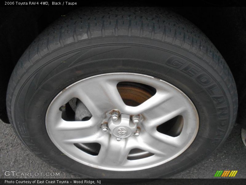 Black / Taupe 2006 Toyota RAV4 4WD