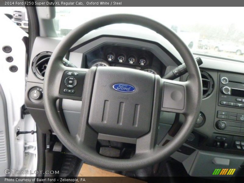  2014 F250 Super Duty XL Regular Cab Steering Wheel
