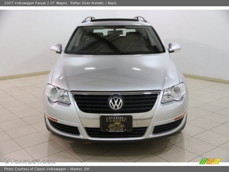 Reflex Silver Metallic / Black 2007 Volkswagen Passat 2.0T Wagon