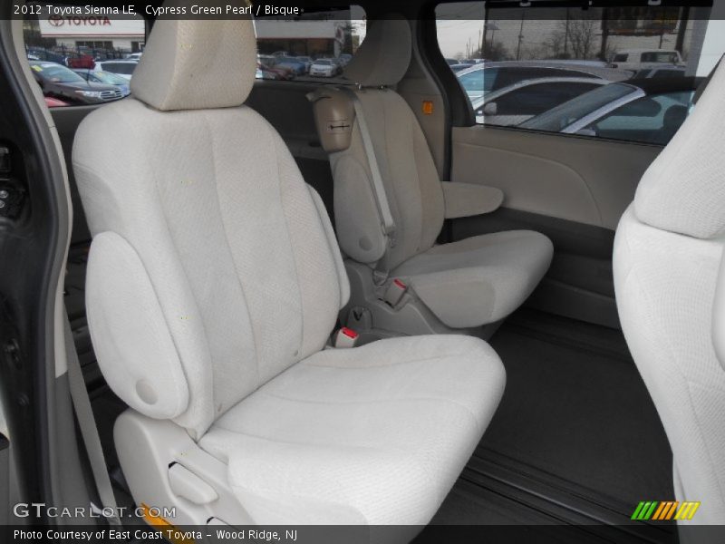 Cypress Green Pearl / Bisque 2012 Toyota Sienna LE