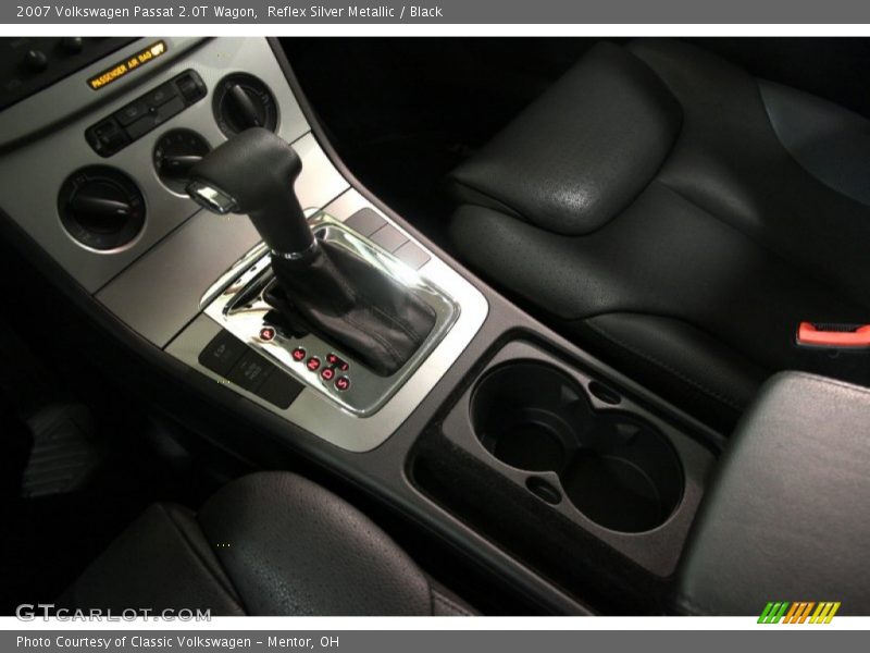 Reflex Silver Metallic / Black 2007 Volkswagen Passat 2.0T Wagon