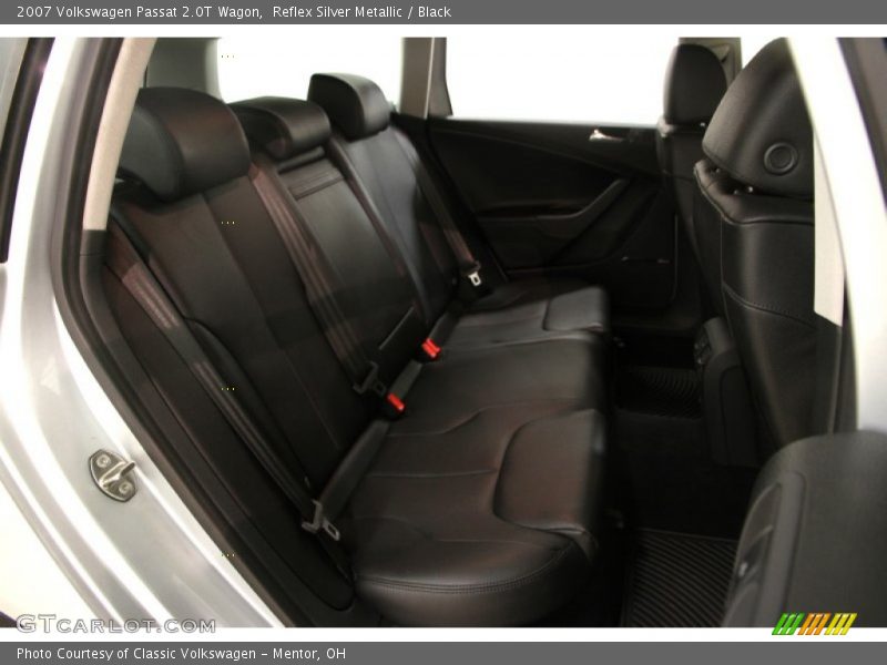 Reflex Silver Metallic / Black 2007 Volkswagen Passat 2.0T Wagon