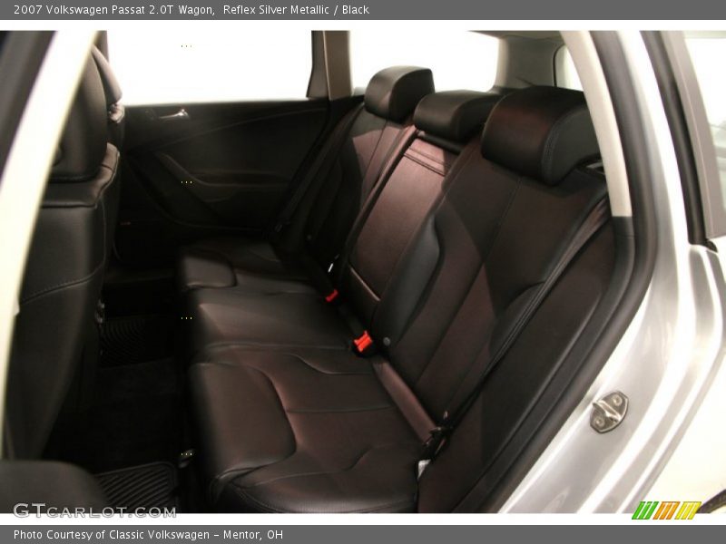 Reflex Silver Metallic / Black 2007 Volkswagen Passat 2.0T Wagon
