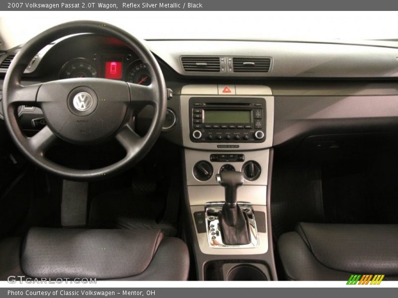 Reflex Silver Metallic / Black 2007 Volkswagen Passat 2.0T Wagon
