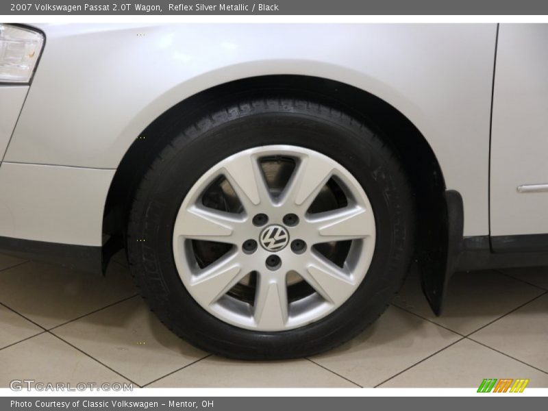 Reflex Silver Metallic / Black 2007 Volkswagen Passat 2.0T Wagon