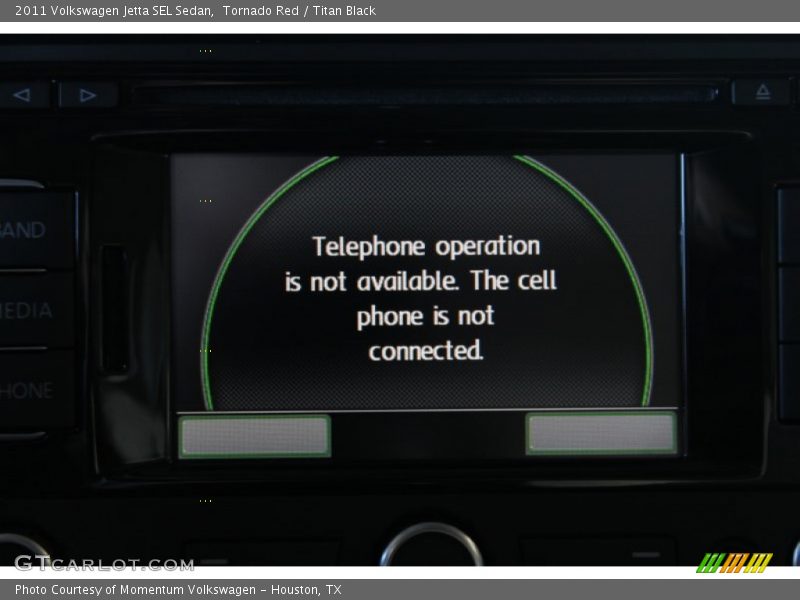 Tornado Red / Titan Black 2011 Volkswagen Jetta SEL Sedan