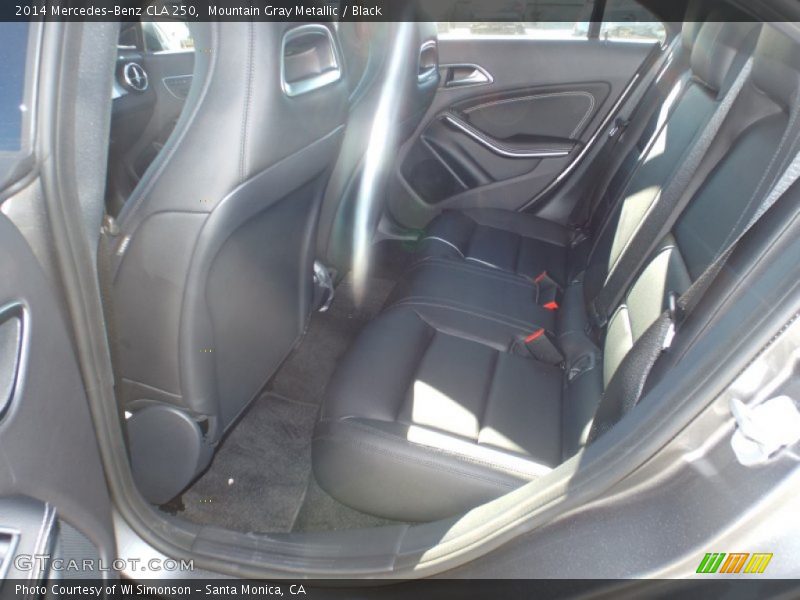 Mountain Gray Metallic / Black 2014 Mercedes-Benz CLA 250