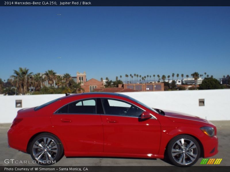 Jupiter Red / Black 2014 Mercedes-Benz CLA 250