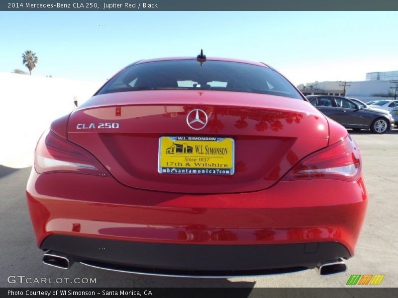 Jupiter Red / Black 2014 Mercedes-Benz CLA 250