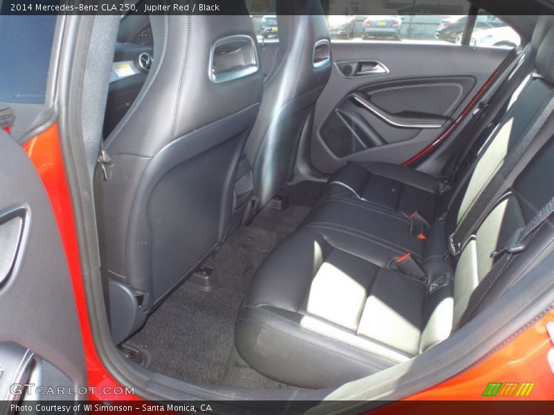 Jupiter Red / Black 2014 Mercedes-Benz CLA 250