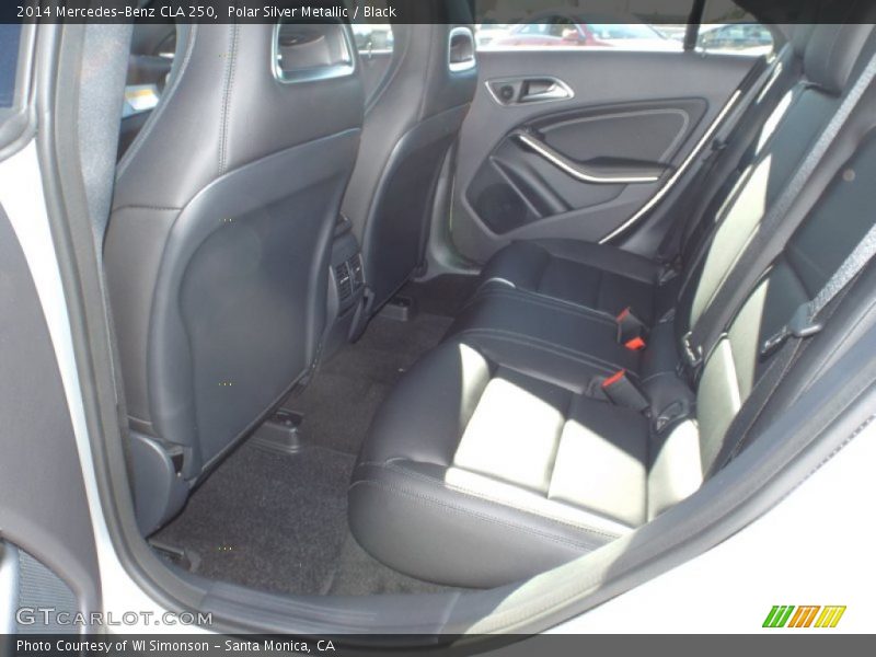 Polar Silver Metallic / Black 2014 Mercedes-Benz CLA 250