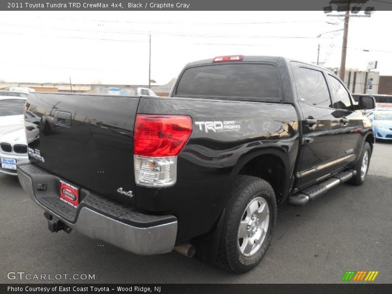 Black / Graphite Gray 2011 Toyota Tundra TRD CrewMax 4x4