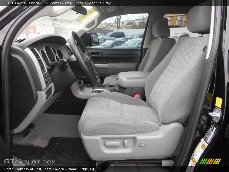 Black / Graphite Gray 2011 Toyota Tundra TRD CrewMax 4x4