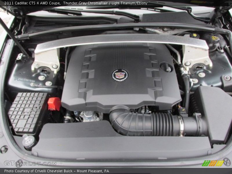  2011 CTS 4 AWD Coupe Engine - 3.6 Liter DI DOHC 24-Valve VVT V6
