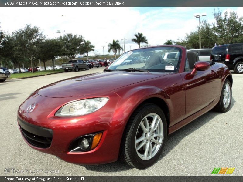 Front 3/4 View of 2009 MX-5 Miata Sport Roadster