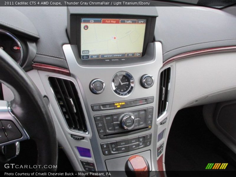Controls of 2011 CTS 4 AWD Coupe