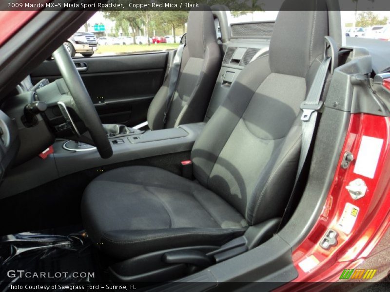 Front Seat of 2009 MX-5 Miata Sport Roadster