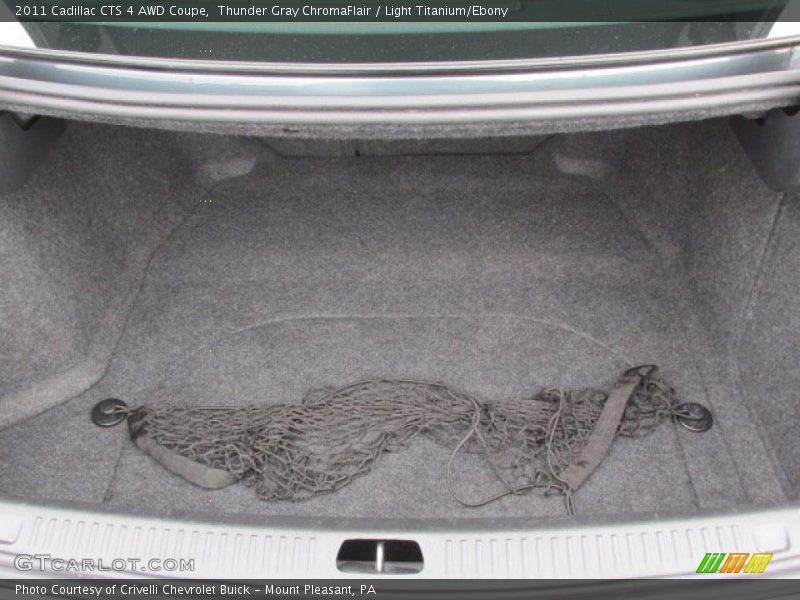  2011 CTS 4 AWD Coupe Trunk