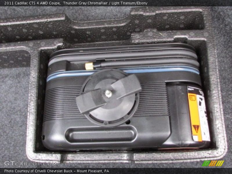 Tool Kit of 2011 CTS 4 AWD Coupe