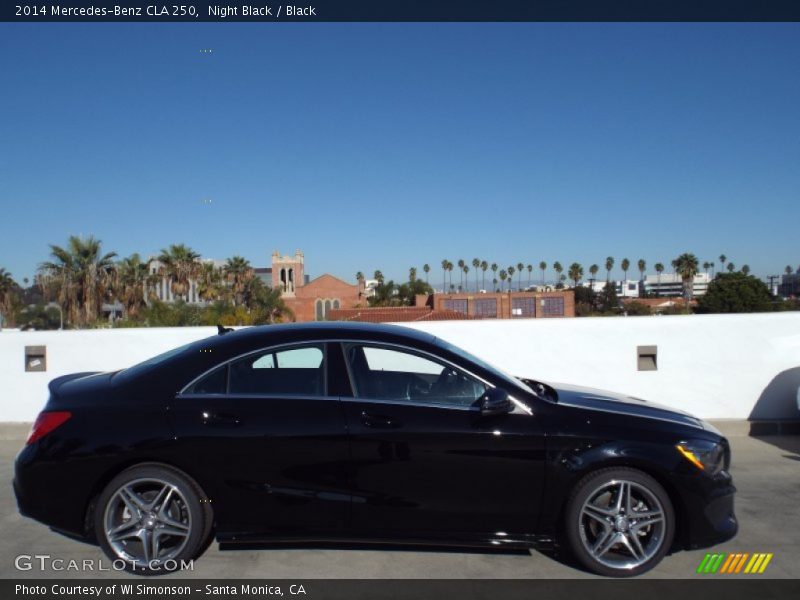 Night Black / Black 2014 Mercedes-Benz CLA 250