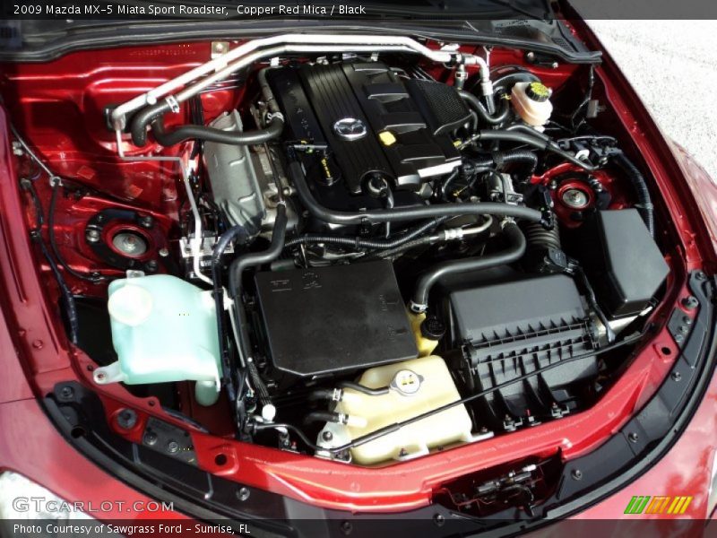  2009 MX-5 Miata Sport Roadster Engine - 2.0 Liter DOHC 16-Valve VVT 4 Cylinder