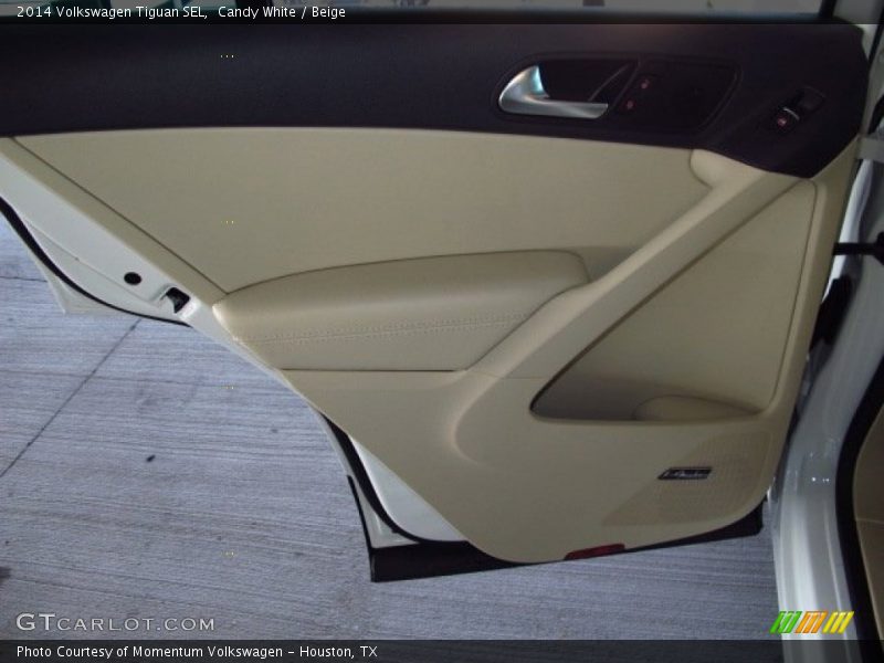 Candy White / Beige 2014 Volkswagen Tiguan SEL