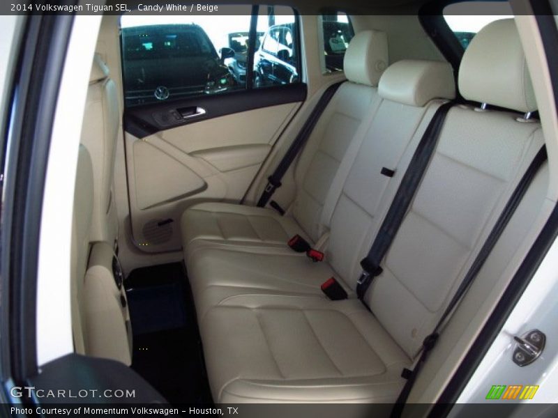 Candy White / Beige 2014 Volkswagen Tiguan SEL