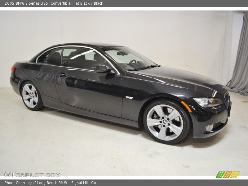 Jet Black / Black 2009 BMW 3 Series 335i Convertible