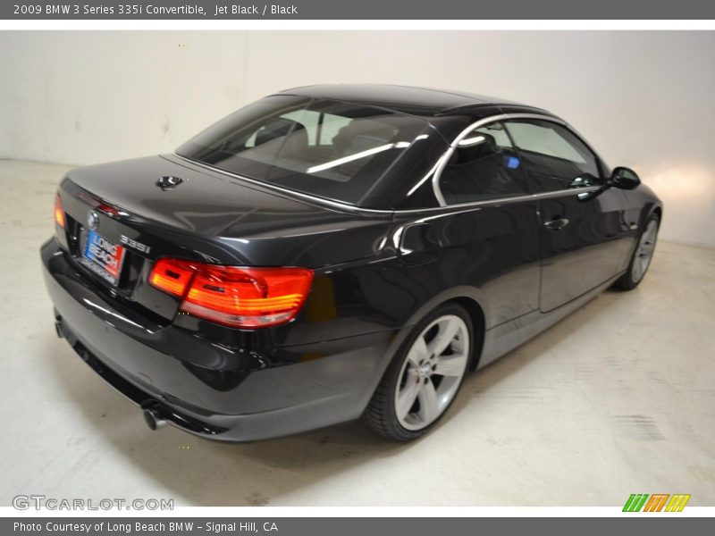 Jet Black / Black 2009 BMW 3 Series 335i Convertible