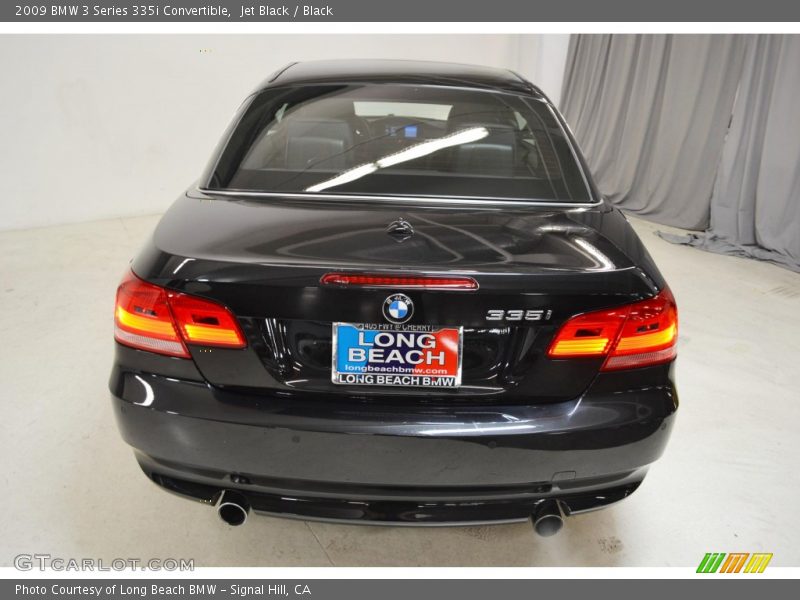 Jet Black / Black 2009 BMW 3 Series 335i Convertible