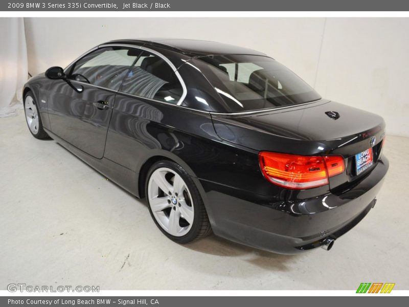 Jet Black / Black 2009 BMW 3 Series 335i Convertible