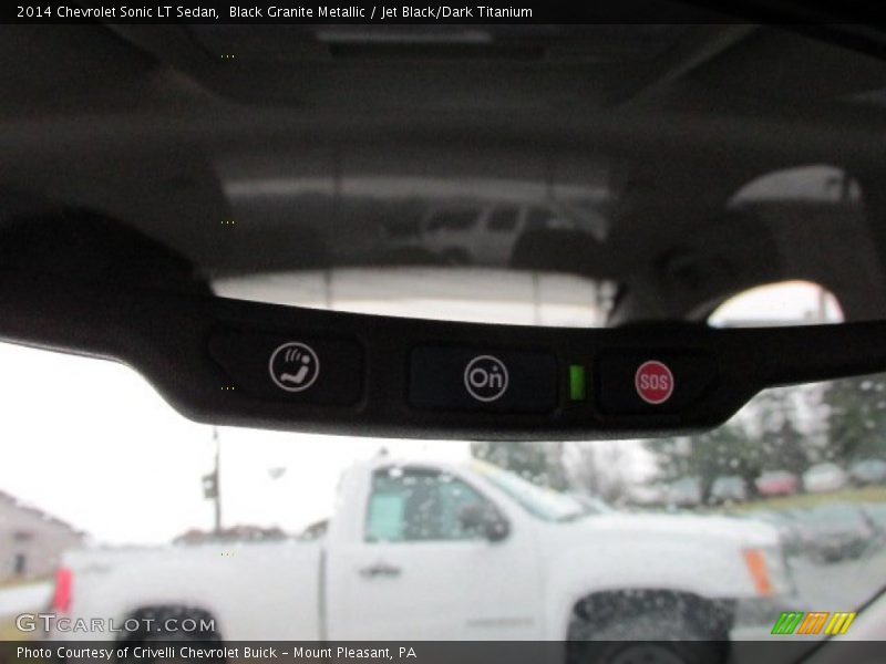 Black Granite Metallic / Jet Black/Dark Titanium 2014 Chevrolet Sonic LT Sedan