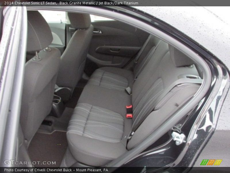 Black Granite Metallic / Jet Black/Dark Titanium 2014 Chevrolet Sonic LT Sedan