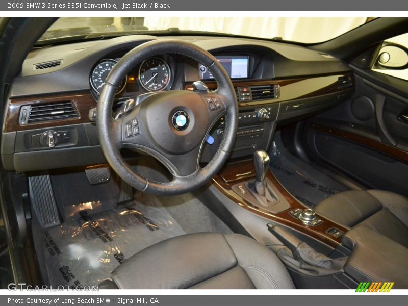 Jet Black / Black 2009 BMW 3 Series 335i Convertible