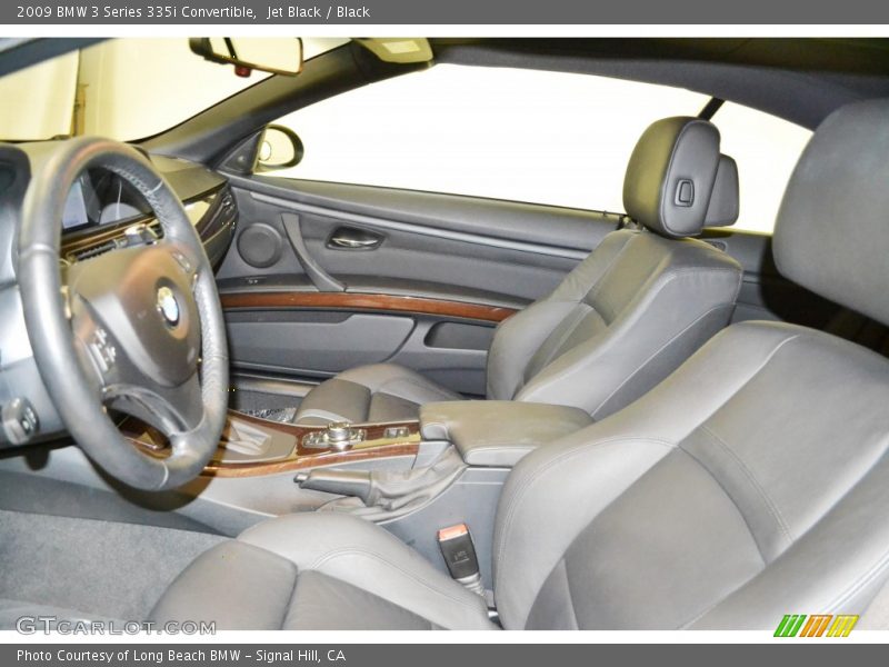Jet Black / Black 2009 BMW 3 Series 335i Convertible