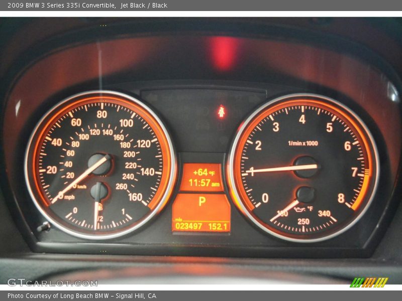 Jet Black / Black 2009 BMW 3 Series 335i Convertible