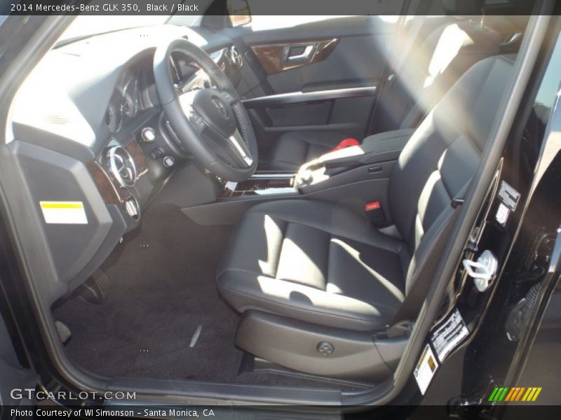 Black / Black 2014 Mercedes-Benz GLK 350